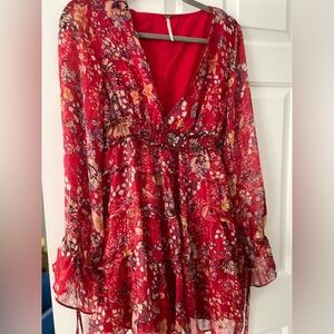 Free people mini dress size Sm